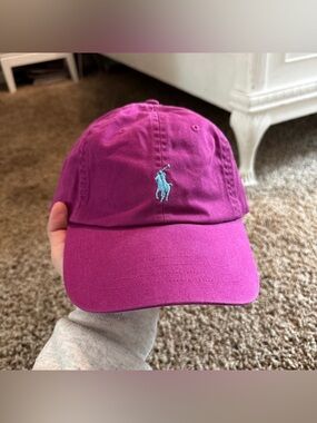 NWT Polo Ralph Lauren Purple & Blue Hat